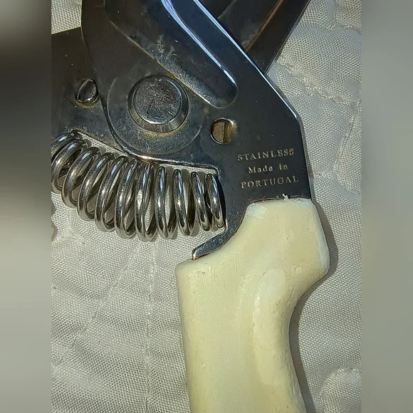 Vintage Pampered Chef Kitchen Stainless Steel Scissors/Snips #1075 - Picture 2 of 4